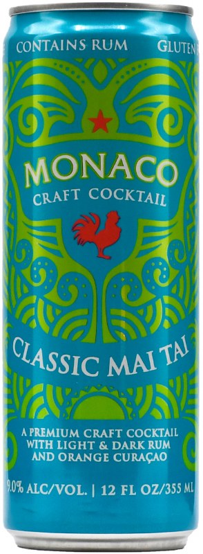 Monaco Classic Mai Tai Cocktail Oz Can Legacy Wine And Spirits